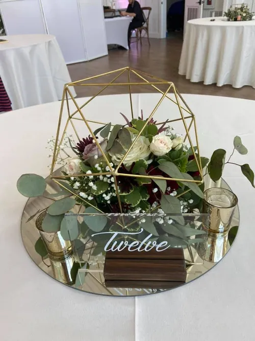 Centerpiece Geometric Forms #1