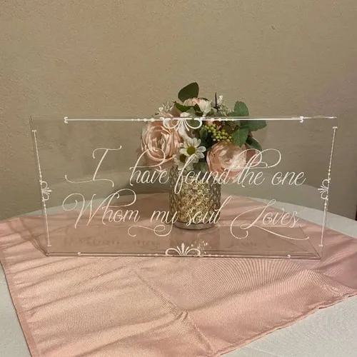 Sign Acrylic I have found the one whom my soul Loves!