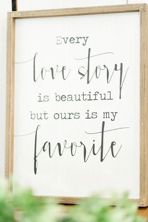 Sign, Every Love Story