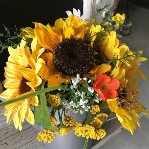 Floral Bouquets for Centerpieces Sunflower