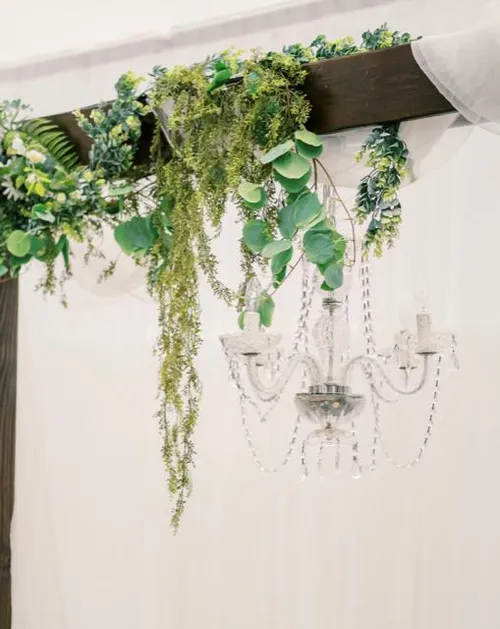 Antique Crystal Chandelier