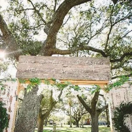 Doors  Sign for Atop White Double