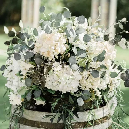 Whiskey Barrel Arrangements (Pair)