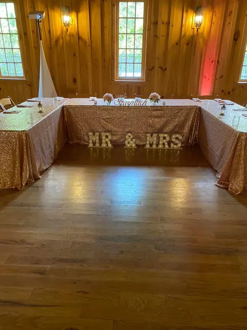 Marquee Light Up Mr. & Mrs.