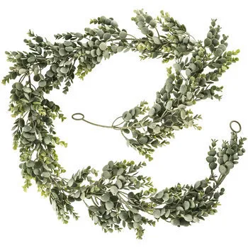 Garland Frosted Eucalyptus