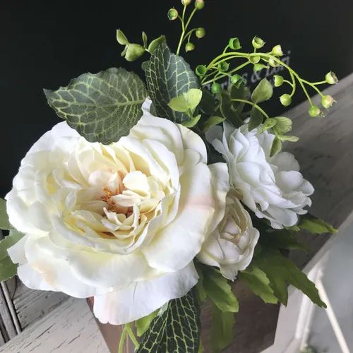 Floral Bouquets for Centerpieces White/Cream