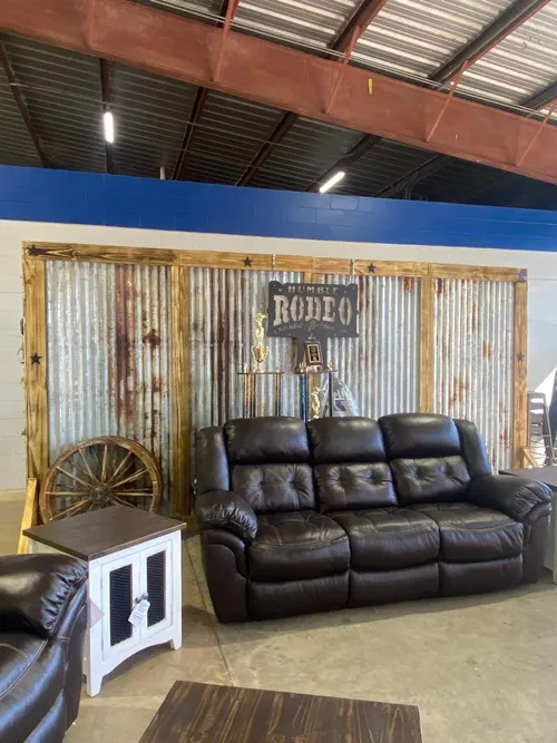 Rodeo / Corporate Events Rusty Tin Wall