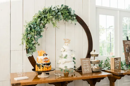 Hoop for Table Top   Great for Cakes or dessert tables