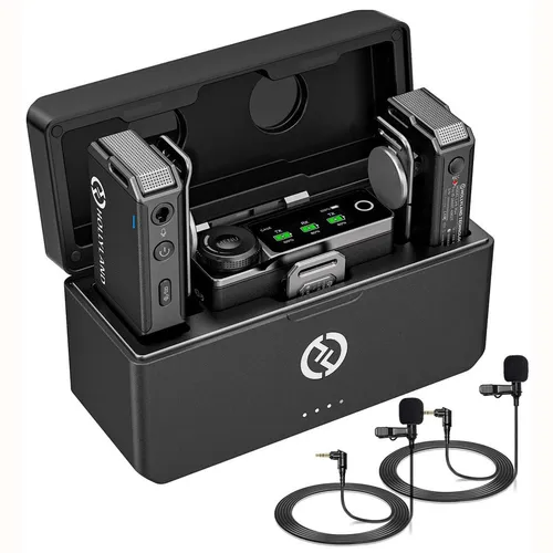 MICROFONO CORBATERO KIT WIRELESS HOLLYLAND LAVALIERS (2 TX + 1 RX)