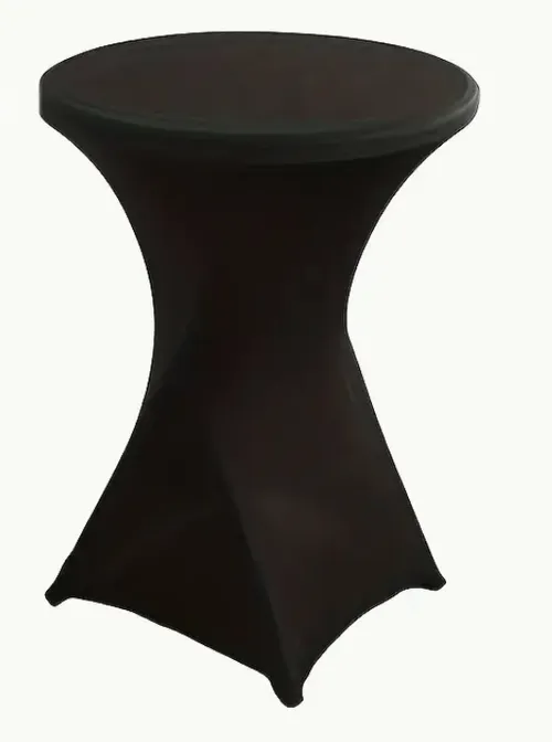 Black Cocktail Table Stretch Cover