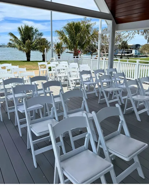White Americana Chairs