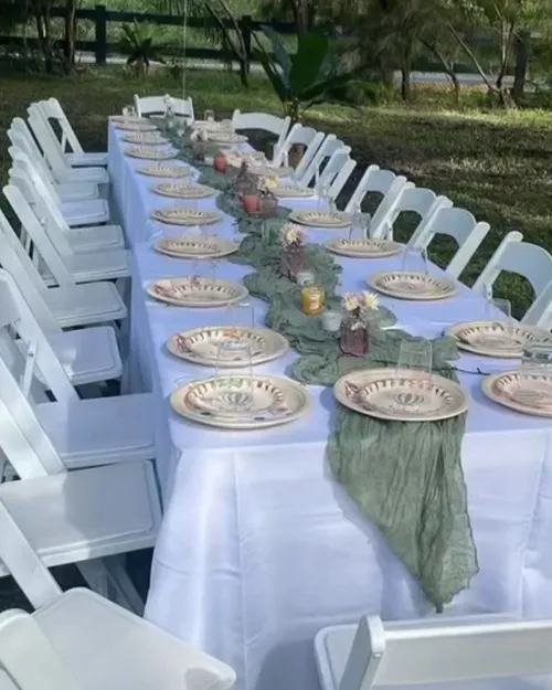 White Americana Chairs
