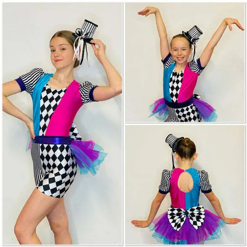 BL009 - HARLEQUIN/CIRCUS UNITARD