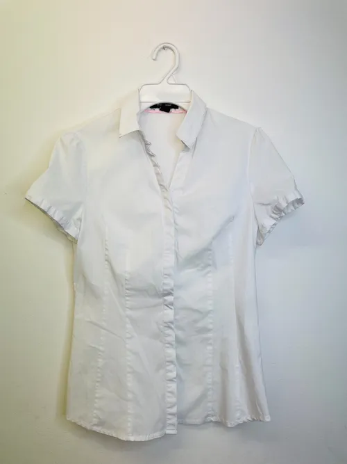 BL088 - WHITE BLOUSE