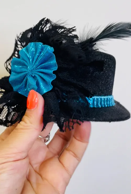 BL149 - BLUE/BLACK LITTLE SIDE HAT