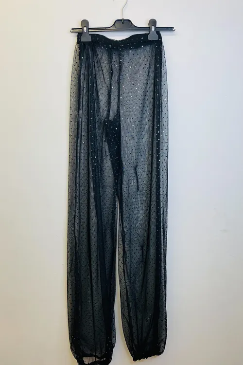BL097 - BLACK SEQUIN HAREEM