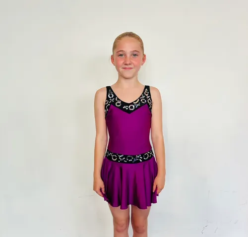 BL020 - SEQUIN TOP FRINGE DRESS