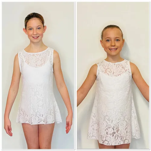 BL034 - WHITE LACE DRESS