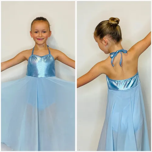 BL037 - LIGHT BLUE HALTERNECK