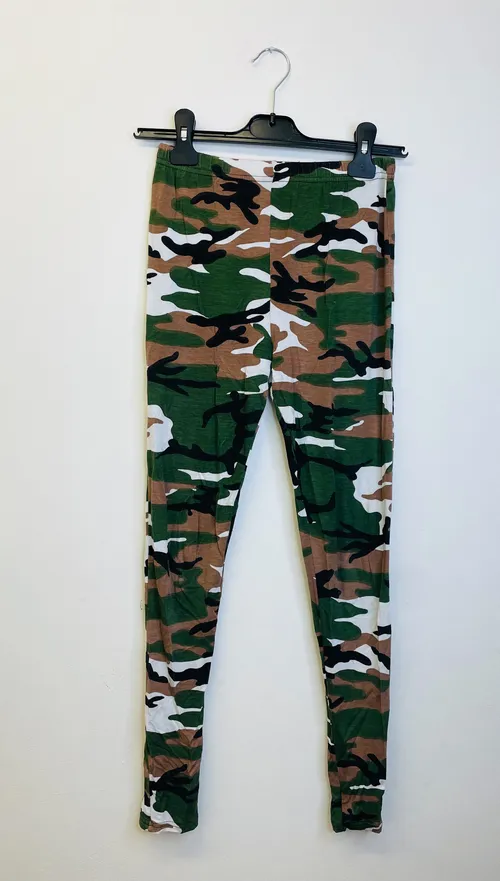 BL100 - GREEN CAMO HAREEM/LEGGINGS