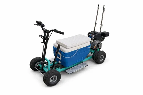 Gas Powered Cooler Cart