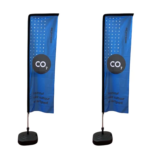 Beachflag CO7 - Blauw