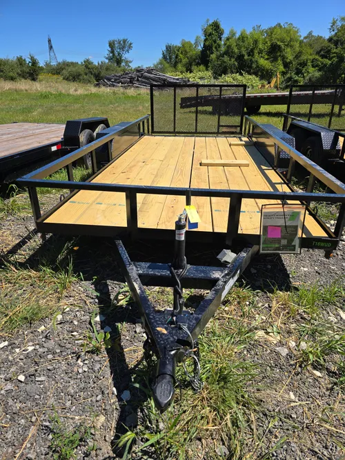 7x16 Dovetail Utility Trailer