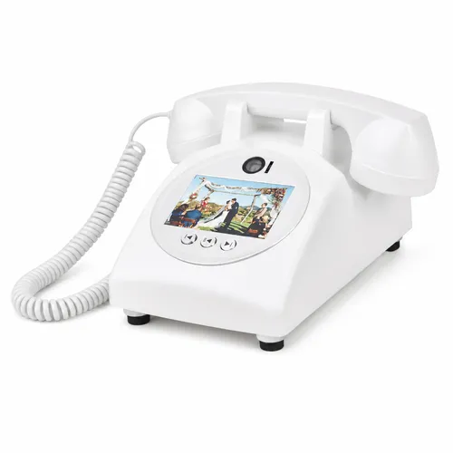 Retro - White - Video Guestbook