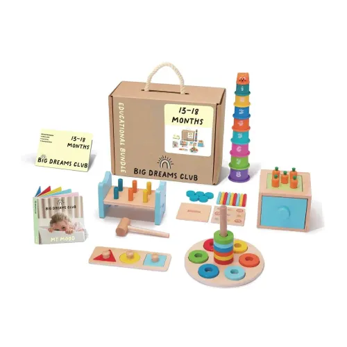 Big Dreams Club – Educational Toy Bundle 13-18m – The Kea Bundle
