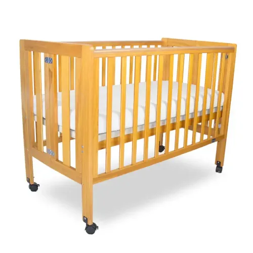 Babyhood Fold N Go Timber Cot