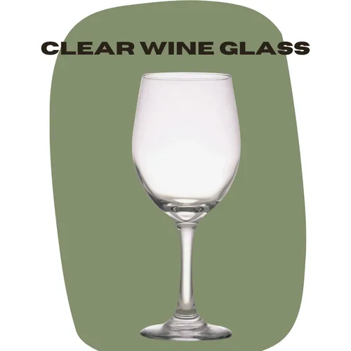 Clear Wine Glass