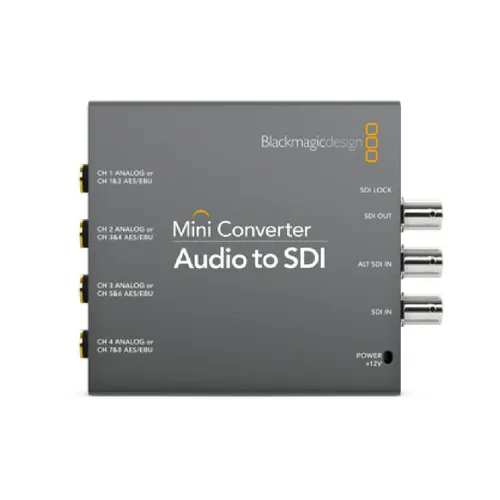 Blackmagic Audio to SDI Mini Converter