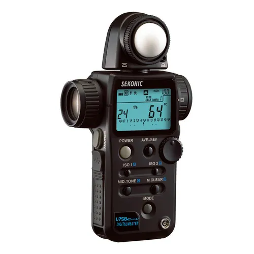 Sekonic L-758 Cine DIGITALMASTER Light Meter Flash