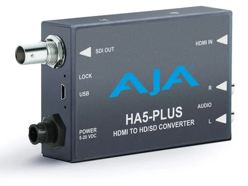 AJA HA5-Plus HDMI to HD/SD Converter