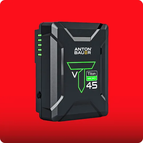 ANTON BAUER Titon Micro 45 V-Mount Battery 14.4VDC 45Wh