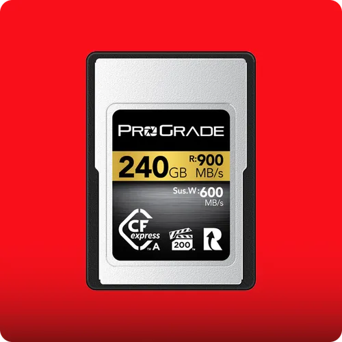 ProGrade Digital 240GB CFexpress 2.0 Type A Gold Memory Card