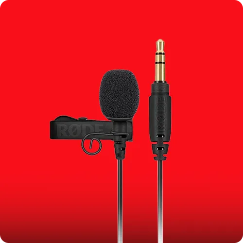 RODE Lavalier GO Omnidirectional Lavalier Microphone for Wireless GO Systems (Black)