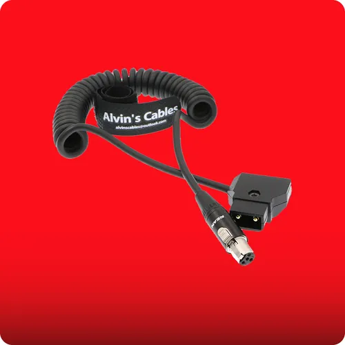 ALVIN'S CABLES Power Cable D Tap to Mini XLR 4 Pin Female