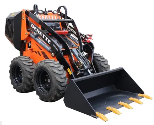 800lb Stand-on Mini Skidsteer w/ 6'x12' DoD