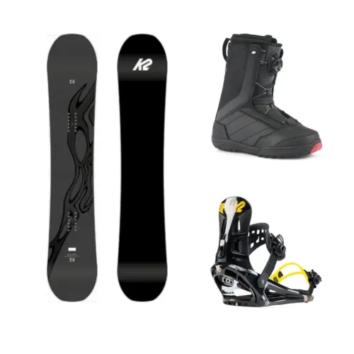 Snowboarding Gear Rental (Including Snowboard, Bindings, Boots, and Optional Helmet) 