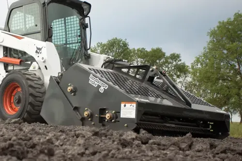 Skid Steer Bobcat Landscape Rake 6a 