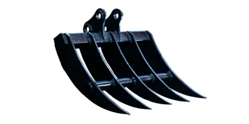 BCE 1.3 Ton Micro Excavator Root Rake