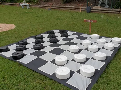 Giant Draughts Board (3m x 3m Mat)