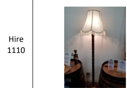 Wood turned floor lamp- 2.1m tall approx 