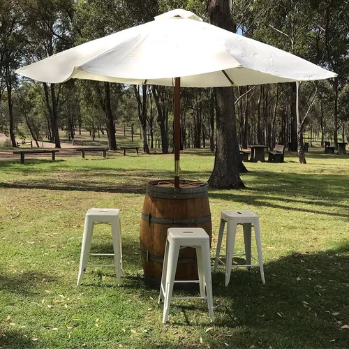 Umbrella & Barrel with donut top