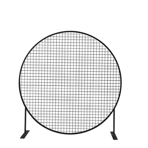 1.8m Black Mesh Backdrop