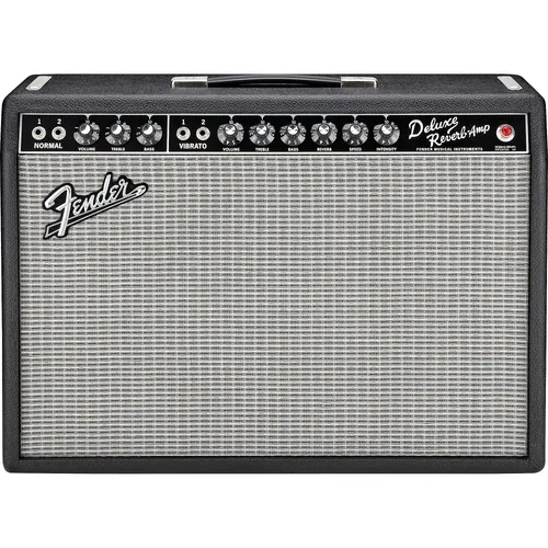 Fender Deluxe Reverb Guitar Combo Amp Black