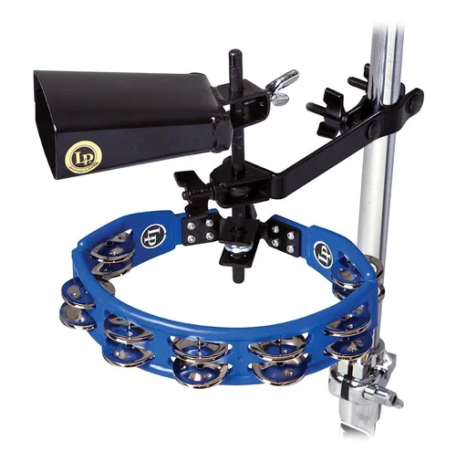 LP Cyclops Tambourine/Cowbell w/Mount