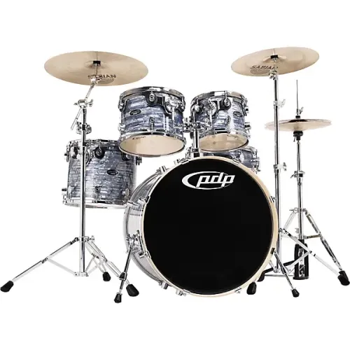 Oyster Pearl Maple 5 Piece- PDP Drum Kit With Snare