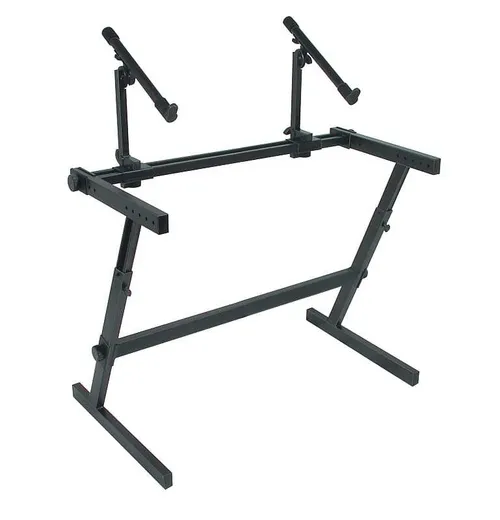 Z Frame Keyboard Stand. Double Tier Extra Wide